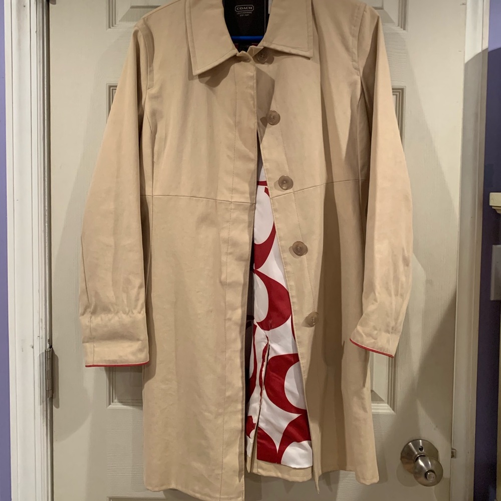Coach Button Coat - image 1